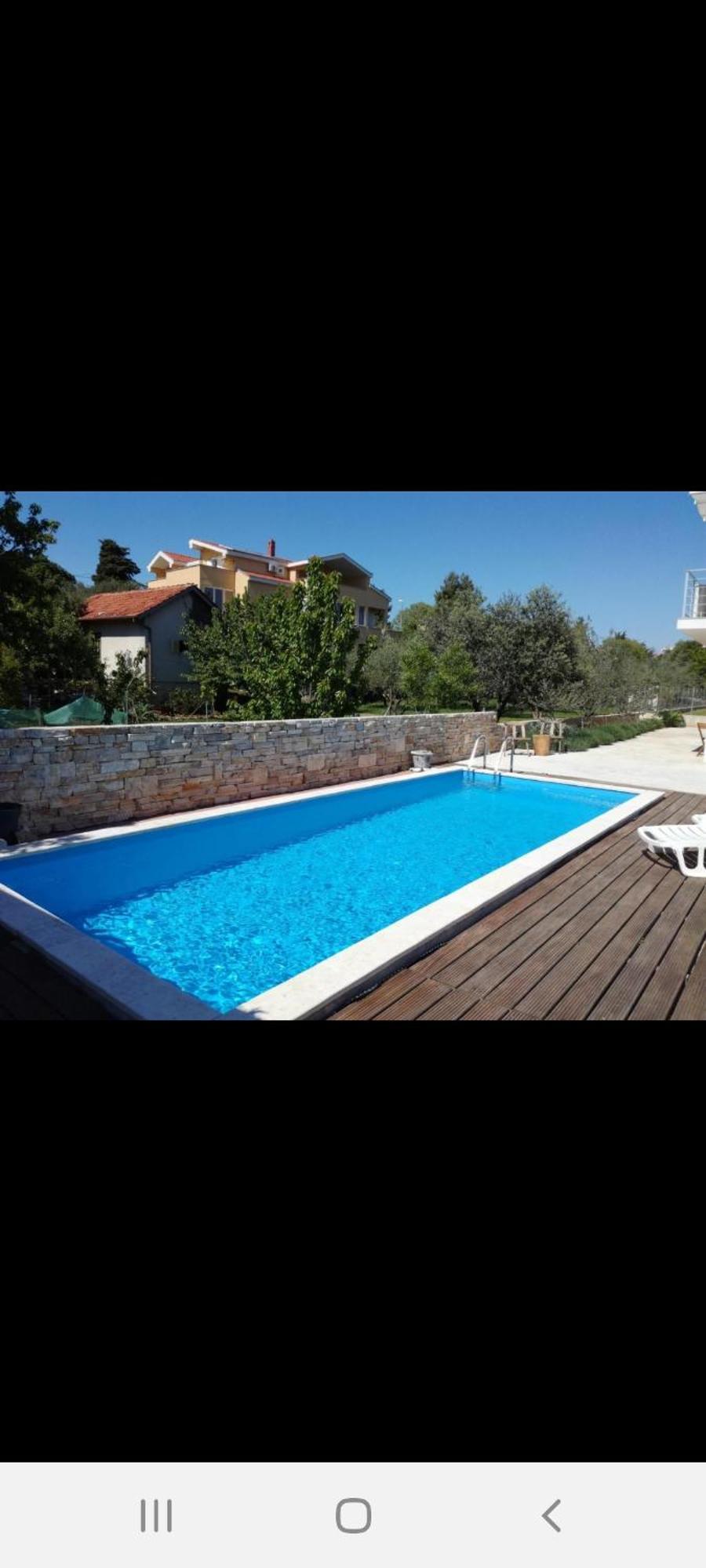 Apartman Luce With Shared Pool Zadar Exterior foto